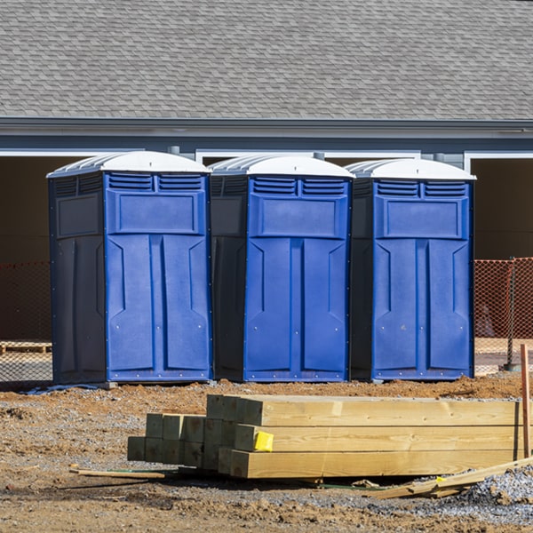 are there different sizes of portable restrooms available for rent in Castleton